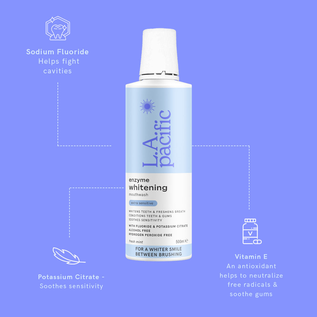 Enzyme Whitening Extra Sensitive Mouthwash