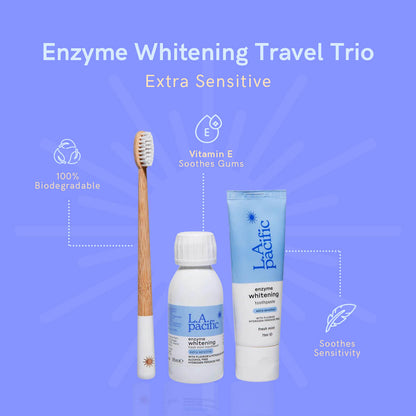 Enzyme Whitening Travel Trio - Extra Sensitive